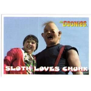  The Goonies Sloth Loves Chunk Sticker Toys & Games