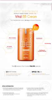 SKIN79 Super Plus Vital BB Cream Triple Functions 40g Hot Orange Pump 