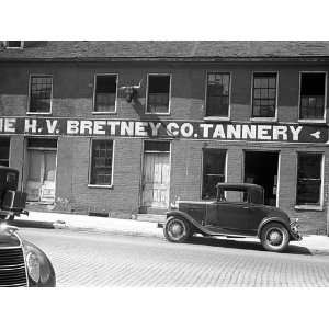   Street Scene & Tannery, 1938, Ben Shahn Photograph