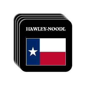  US State Flag   HAWLEY NOODL, Texas (TX) Set of 4 Mini 