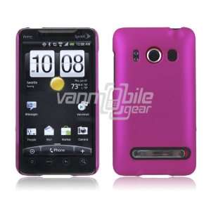  ROSE PINK 1 PC BACK CASE COVER for HTC EVO PHONE 
