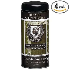 Caranda Fine Foods African Green Tea, Organic Green Bliss Tea, 2.2 