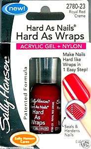 Sally Hansen H/A/N HARD AS WRAPS RoyalRedCreme 2780 23  