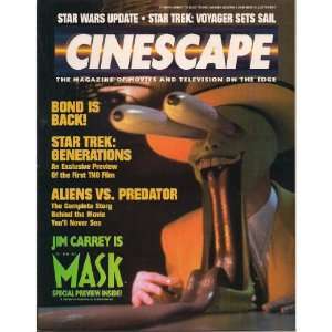  CINESCAPE PREMIERE PREVIEW ISSUE THE MASK, STAR TREK 1994 