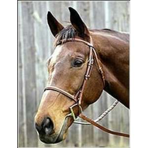  Advantage Raised Snaffle Bridle with Reins Sports 