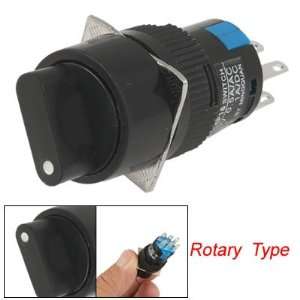   Circuit Rotary Handle Push Button Switch Blk