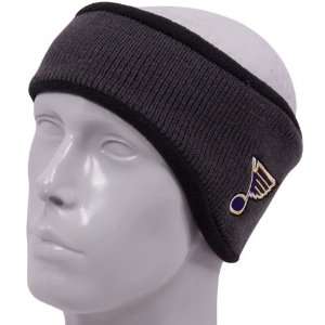  Old Time Hockey St. Louis Blues Charcoal Post Headband 