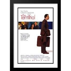  The Terminal 20x26 Framed and Double Matted Movie Poster 