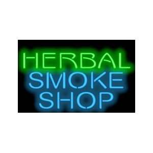 Herbal Smoke Shop Neon Sign