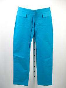 ANNA ARGIOLERA Aqua Cropped Pants Slacks Capris 0  