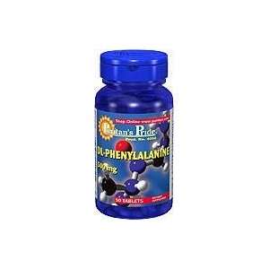  DL Phenylalanine 500 mg 500 mg 100 Caplets Health 