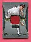 2004 UD Reflections Greg Maddux Game Used Jersey SP  