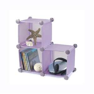  Storage Solutions® 0406PPR6 6 3 Cube Poly Storage Cube 