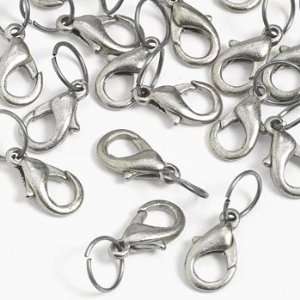   Silvertone Lobster Clasps   Beading & Clasps Arts, Crafts & Sewing