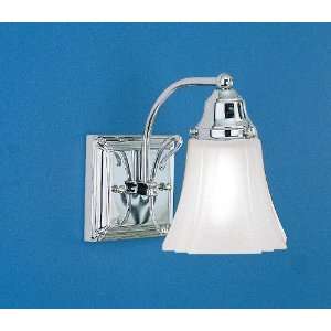   Classic Single Light 5 Wide Bathroom Fixture from the Bracket Gallery