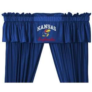  Kansas Jayhawks 88x14 Window Valance