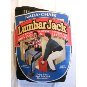  Nada Chair LumbarJack  2 in 1 Back Support System for 