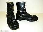 vintage us military combat jump black boots us 9 m