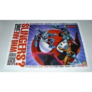  1998 Marvel Comics Spider man Slingers 24 by 18 Inch 