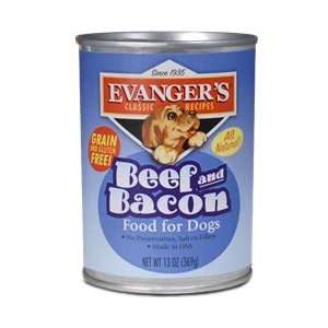   Beef and Bacon Canned Dog Food 13oz (12 in a case)