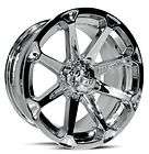   Diesel Chrome 14X7 ATV Wheels w/ Lugs and Centers for Can Am Outlander