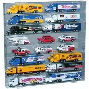  Acrylic Display Case Holds 14 1/64Th Scale Haulers Sports 