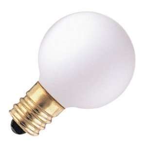  Bulbrite 10G9WH 10W G9 Globe 120V Light Bulb, White