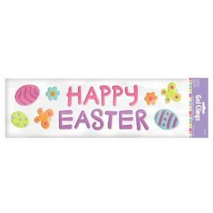    Lets Party By Amscan Happy Easter Gel Clings 