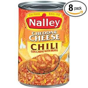 Nalley Cheese Chili, 15 Ounce (Pack of 8)  Grocery 