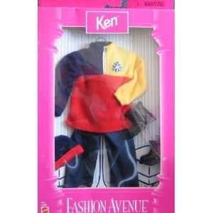   KEN Fashion Avenue Winter Ski Outfit Fashions (1998) Toys & Games