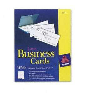   Cards CARD,BUS,LSR,2500/BX,WHT PA707XBXHH (Pack of2)