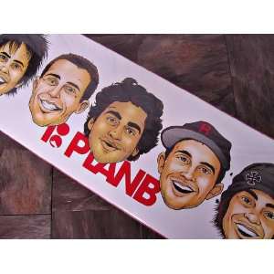  Plan B MVP Heads Skateboard Deck