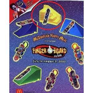   Happy Meal Finger Board Toy Skateboard w/Ramp #2 2000 