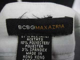 BCBG Max Azria Silver Top Pants Outfit Sz 4  