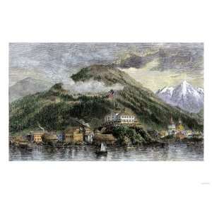  Sitka, or New Archangel, Capital of Alaska in 1869, When 