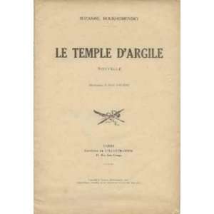  Le temple dargile (nouvelle) Roukhomovsky Suzanne Books