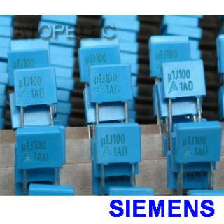 20pcs SIEMENS EPCOS Capacitor 0.1uF/100V FILMCAP  