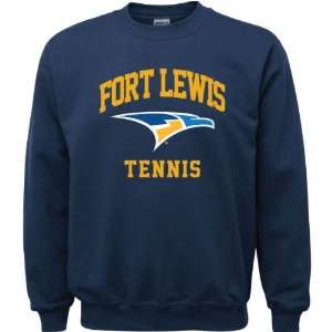  Fort Lewis College Skyhawks Navy Youth Tennis Arch 