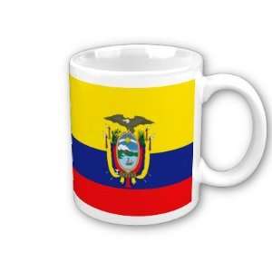  Ecuador Flag Coffee Cup 