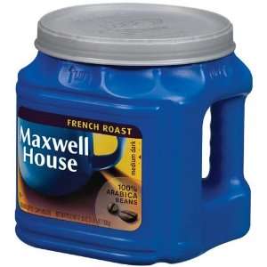 Maxwell House Coffee French Roast Ground Medium Dark   6 Pack  