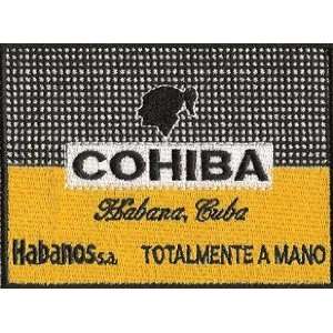   Rare Habanos Large 3 X 4 Cohiba Embroidered Patch 