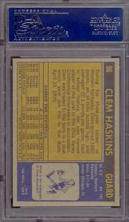 1971 Topps #96 Clem Haskins Suns PSA 10 pop 2 *266742  