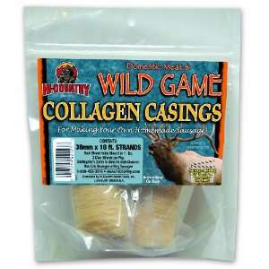   Domestic Meat and WILD GAME 38mm Collagen Casings