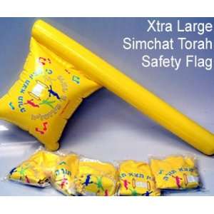  Xtra Large Simchat Torah Safety Flag   SOLD IN SETS OF 6 