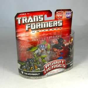   Transformers Universe Robot Heroes Silverbolt & Megatron Toys & Games