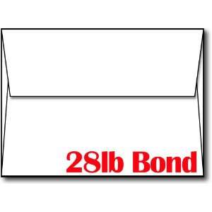 Envelopes, A6 White, 28lb Bond   250 Envelopes Office 