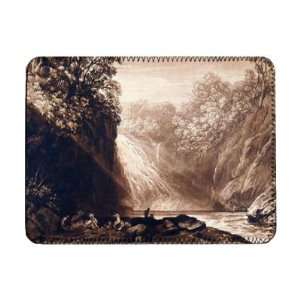  The Fall of the Clyde, engraved by Charles   iPad Cover 