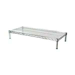  Industrial Wire Shelving Unit with 1 Shelf   18d