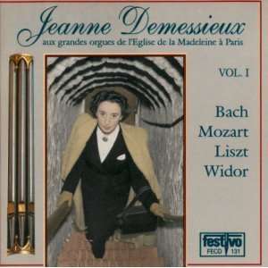    JEANNE DEMESSIEUX Volume 1   Organ   Compact Disk 