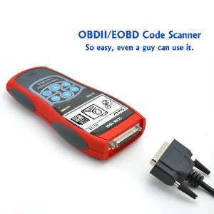 Professional Grade OBD II + EOBD Code Reader / Scanner  